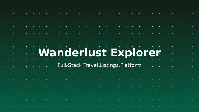 Wanderlust Explorer